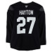 Тренировочный джерси Barrett Hayton Utah Mammoth Fanatics Authentic Black from the 2024-25 NHL Season