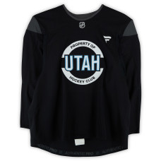Тренировочный джерси Barrett Hayton Utah Mammoth Fanatics Authentic Black from the 2024-25 NHL Season Тренировочный джерси Barrett Hayton Utah Mammoth Fanatics Authentic Black from the 2024-25 NHL Season