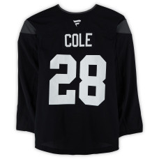 Тренировочный джерси Ian Cole Utah Mammoth Fanatics Authentic Black from the 2024-25 NHL Season Тренировочный джерси Ian Cole Utah Mammoth Fanatics Authentic Black from the 2024-25 NHL Season