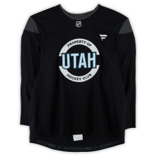 Тренировочный джерси Ian Cole Utah Mammoth Fanatics Authentic Black from the 2024-25 NHL Season Тренировочный джерси Ian Cole Utah Mammoth Fanatics Authentic Black from the 2024-25 NHL Season