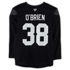 Тренировочный джерси Liam O'Brien Utah Mammoth Fanatics Authentic Black from the 2024-25 NHL Season Тренировочный джерси Liam O'Brien Utah Mammoth Fanatics Authentic Black from the 2024-25 NHL Season