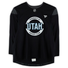 Тренировочный джерси Liam O'Brien Utah Mammoth Fanatics Authentic Black from the 2024-25 NHL Season Тренировочный джерси Liam O'Brien Utah Mammoth Fanatics Authentic Black from the 2024-25 NHL Season