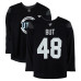 Тренировочный джерси Daniil But Utah Mammoth Fanatics Authentic Black from the 2024-25 NHL Season
