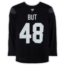 Тренировочный джерси Daniil But Utah Mammoth Fanatics Authentic Black from the 2024-25 NHL Season Тренировочный джерси Daniil But Utah Mammoth Fanatics Authentic Black from the 2024-25 NHL Season