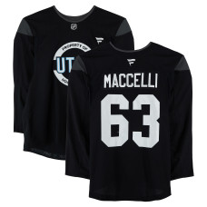 Тренировочный джерси Matias Maccelli Utah Mammoth Fanatics Authentic Black from the 2024-25 NHL Season Тренировочный джерси Matias Maccelli Utah Mammoth Fanatics Authentic Black from the 2024-25 NHL Season