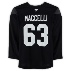Тренировочный джерси Matias Maccelli Utah Mammoth Fanatics Authentic Black from the 2024-25 NHL Season Тренировочный джерси Matias Maccelli Utah Mammoth Fanatics Authentic Black from the 2024-25 NHL Season