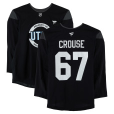 Тренировочный джерси Lawson Crouse Utah Mammoth Fanatics Authentic Black from the 2024-25 NHL Season Тренировочный джерси Lawson Crouse Utah Mammoth Fanatics Authentic Black from the 2024-25 NHL Season
