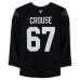 Тренировочный джерси Lawson Crouse Utah Mammoth Fanatics Authentic Black from the 2024-25 NHL Season