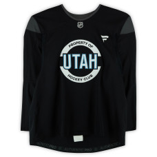 Тренировочный джерси Kevin Stenlund Utah Mammoth Fanatics Authentic Black from the 2024-25 NHL Season Тренировочный джерси Kevin Stenlund Utah Mammoth Fanatics Authentic Black from the 2024-25 NHL Season