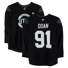 Тренировочный джерси Josh Doan Utah Mammoth Fanatics Authentic Black from the 2024-25 NHL Season Тренировочный джерси Josh Doan Utah Mammoth Fanatics Authentic Black from the 2024-25 NHL Season