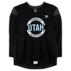 Тренировочный джерси Logan Cooley Utah Mammoth Fanatics Authentic Black from the 2024-25 NHL Season Тренировочный джерси Logan Cooley Utah Mammoth Fanatics Authentic Black from the 2024-25 NHL Season