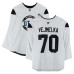 Тренировочный джерси Karel Vejmelka Utah Hockey Club Fanatics Authentic White Authentic Pro from the 2024-25 NHL Season