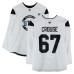 Тренировочный джерси Lawson Crouse Utah Hockey Club Fanatics Authentic White Authentic Pro from the 2024-25 NHL Season