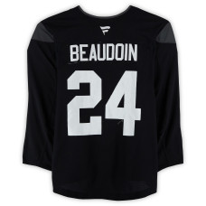 Тренировочный джерси Cole Beaudoin Utah Mammoth Fanatics Authentic Black from the 2024-25 NHL Season Тренировочный джерси Cole Beaudoin Utah Mammoth Fanatics Authentic Black from the 2024-25 NHL Season