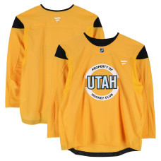 Utah Hockey Club Fanatics Authentic Team-Issued Yellow Jersey from the 2024-25 NHL Season - Size 58 Utah Hockey Club Fanatics Authentic Team-Issued Yellow Jersey from the 2024-25 NHL Season - Size 58