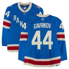 Игровая джерси Vladislav Gavrikov New York Rangers Fanatics Authentic #44 Blue Alternate vs. Buffalo Sabres on April 8, 2026 Игровая джерси Vladislav Gavrikov New York Rangers Fanatics Authentic #44 Blue Alternate vs. Buffalo Sabres on April 8, 2026