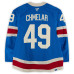 Игровая джерси Jaroslav Chmelař New York Rangers Fanatics Authentic #49 Blue Alternate vs. Buffalo Sabres on April 8, 2026