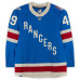 Игровая джерси Jaroslav Chmelař New York Rangers Fanatics Authentic #49 Blue Alternate vs. Buffalo Sabres on April 8, 2026