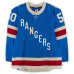 Игровая джерси Will Cuylle New York Rangers Fanatics Authentic #50 Blue Alternate vs. Buffalo Sabres on April 8, 2026