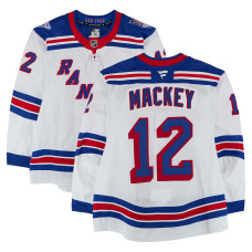 Игровая джерси Connor Mackey New York Rangers Fanatics Authentic #12 White Set 3 from the 2025-26 NHL Season Игровая джерси Connor Mackey New York Rangers Fanatics Authentic #12 White Set 3 from the 2025-26 NHL Season