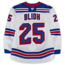 Игровая джерси Anton Blidh New York Rangers Fanatics Authentic #25 White Set 3 from the 2025-26 NHL Season Игровая джерси Anton Blidh New York Rangers Fanatics Authentic #25 White Set 3 from the 2025-26 NHL Season