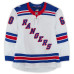 Игровая джерси Scott Morrow New York Rangers Fanatics Authentic #60 White Set 3 from the 2025-26 NHL Season