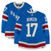 Игровая джерси Will Borgen New York Rangers Fanatics Authentic #17 Blue Alternative vs. Buffalo Sabres on April 8, 2026 Игровая джерси Will Borgen New York Rangers Fanatics Authentic #17 Blue Alternative vs. Buffalo Sabres on April 8, 2026