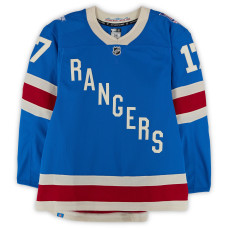 Игровая джерси Will Borgen New York Rangers Fanatics Authentic #17 Blue Alternative vs. Buffalo Sabres on April 8, 2026 Игровая джерси Will Borgen New York Rangers Fanatics Authentic #17 Blue Alternative vs. Buffalo Sabres on April 8, 2026