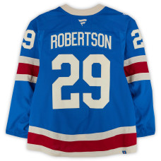 Игровая джерси Matthew Robertson New York Rangers Fanatics Authentic #29 Blue Alternative vs. Buffalo Sabres on April 8, 2026 Игровая джерси Matthew Robertson New York Rangers Fanatics Authentic #29 Blue Alternative vs. Buffalo Sabres on April 8, 2026
