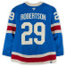 Игровая джерси Matthew Robertson New York Rangers Fanatics Authentic #29 Blue Alternative vs. Buffalo Sabres on April 8, 2026