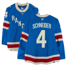 Игровая джерси Braden Schneider New York Rangers Fanatics Authentic #4 Blue Alternate vs. Buffalo Sabres on April 8, 2026 Игровая джерси Braden Schneider New York Rangers Fanatics Authentic #4 Blue Alternate vs. Buffalo Sabres on April 8, 2026