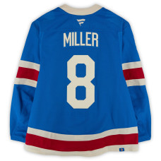 Игровая джерси J.T. Miller New York Rangers Fanatics Authentic #8 Blue Alternate vs. Buffalo Sabres on April 8, 2026
