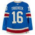 Игровая джерси Vincent Trocheck New York Rangers Fanatics Authentic #16 Blue Alternate vs. Buffalo Sabres on April 8, 2026