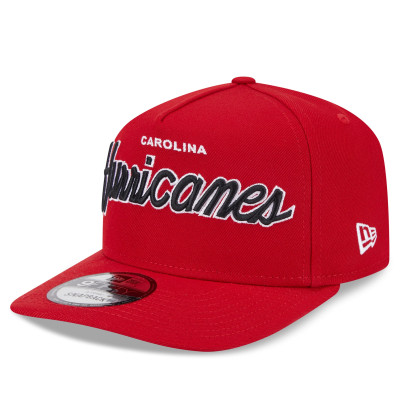 Бейсболка Carolina Hurricanes New Era Red Script 9FIFTY A-Frame