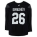 Тренировочный джерси Dmitry Simashev Utah Mammoth Fanatics Authentic Black from the 2024-25 NHL Season