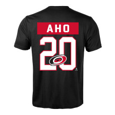 Футболка Carolina Hurricanes Sebastian Aho Levelwear Black Richmond Name & Number Футболка Carolina Hurricanes Sebastian Aho Levelwear Black Richmond Name & Number