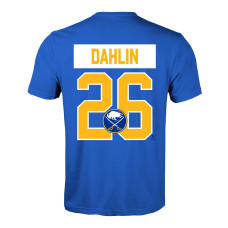 Футболка Buffalo Sabres Rasmus Dahlin Levelwear Royal Richmond Name & Number