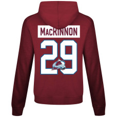 Colorado Avalanche Nathan MacKinnon Levelwear Burgundy Relay Name & Number Long Sleeve Hooded T-Shirt Colorado Avalanche Nathan MacKinnon Levelwear Burgundy Relay Name & Number Long Sleeve Hooded T-Shirt