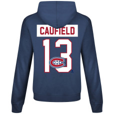 Футболка Montreal Canadiens Cole Caufield Levelwear Navy Relay Name & Number Long Sleeve Hooded Футболка Montreal Canadiens Cole Caufield Levelwear Navy Relay Name & Number Long Sleeve Hooded