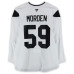 Тренировочный джерси Matthew Morden Utah Hockey Club Fanatics Authentic White from the 2024-25 NHL Season
