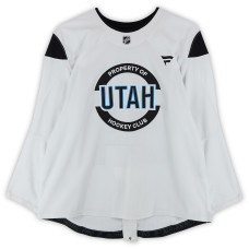 Тренировочный джерси Gabe Smith Utah Mammoth Fanatics Authentic White from the 2024-25 NHL Season Тренировочный джерси Gabe Smith Utah Mammoth Fanatics Authentic White from the 2024-25 NHL Season
