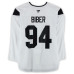 Тренировочный джерси Gregor Biber Utah Mammoth Fanatics Authentic White from the 2024-25 NHL Season