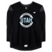 Тренировочный джерси Gregor Biber Utah Mammoth Fanatics Authentic Black from the 2024-25 NHL Season