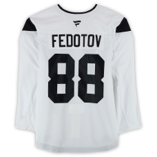 Тренировочный джерси Ilya Fedotov Utah Mammoth Fanatics Authentic White from the 2024-25 NHL Season Тренировочный джерси Ilya Fedotov Utah Mammoth Fanatics Authentic White from the 2024-25 NHL Season