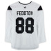 Тренировочный джерси Ilya Fedotov Utah Mammoth Fanatics Authentic White from the 2024-25 NHL Season