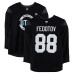 Тренировочный джерси Ilya Fedotov Utah Mammoth Fanatics Authentic Black from the 2024-25 NHL Season