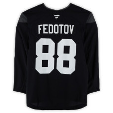 Тренировочный джерси Ilya Fedotov Utah Mammoth Fanatics Authentic Black from the 2024-25 NHL Season Тренировочный джерси Ilya Fedotov Utah Mammoth Fanatics Authentic Black from the 2024-25 NHL Season