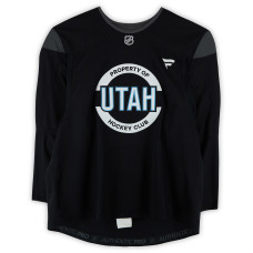 Тренировочный джерси Ivans Kufterins Utah Mammoth Fanatics Authentic Black from the 2024-25 NHL Season Тренировочный джерси Ivans Kufterins Utah Mammoth Fanatics Authentic Black from the 2024-25 NHL Season