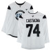 Тренировочный джерси Jonathan Castagna Utah Mammoth Fanatics Authentic White from the 2024-25 NHL Season