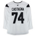 Тренировочный джерси Jonathan Castagna Utah Mammoth Fanatics Authentic White from the 2024-25 NHL Season